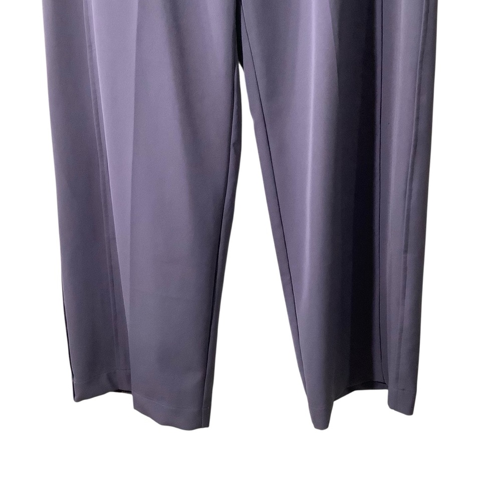 Athleta Purple Wide Leg Pull-On Pants - Picture 3 of 7